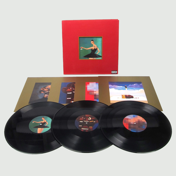Kanye West - My Beautiful Dark Twisted Fantasy: 10th Anniversary Edition 180gm Triple Vinyl - Triple Vinyl LP