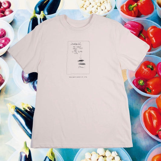 David Bowie Shopping List T-Shirt