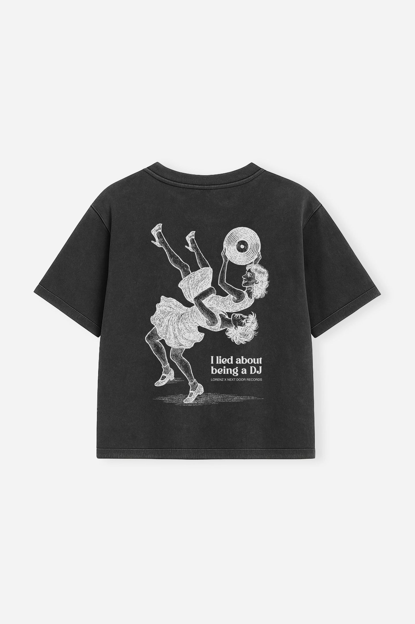 [LIMITED] F@%&ING LOUD Tee in Washed Black