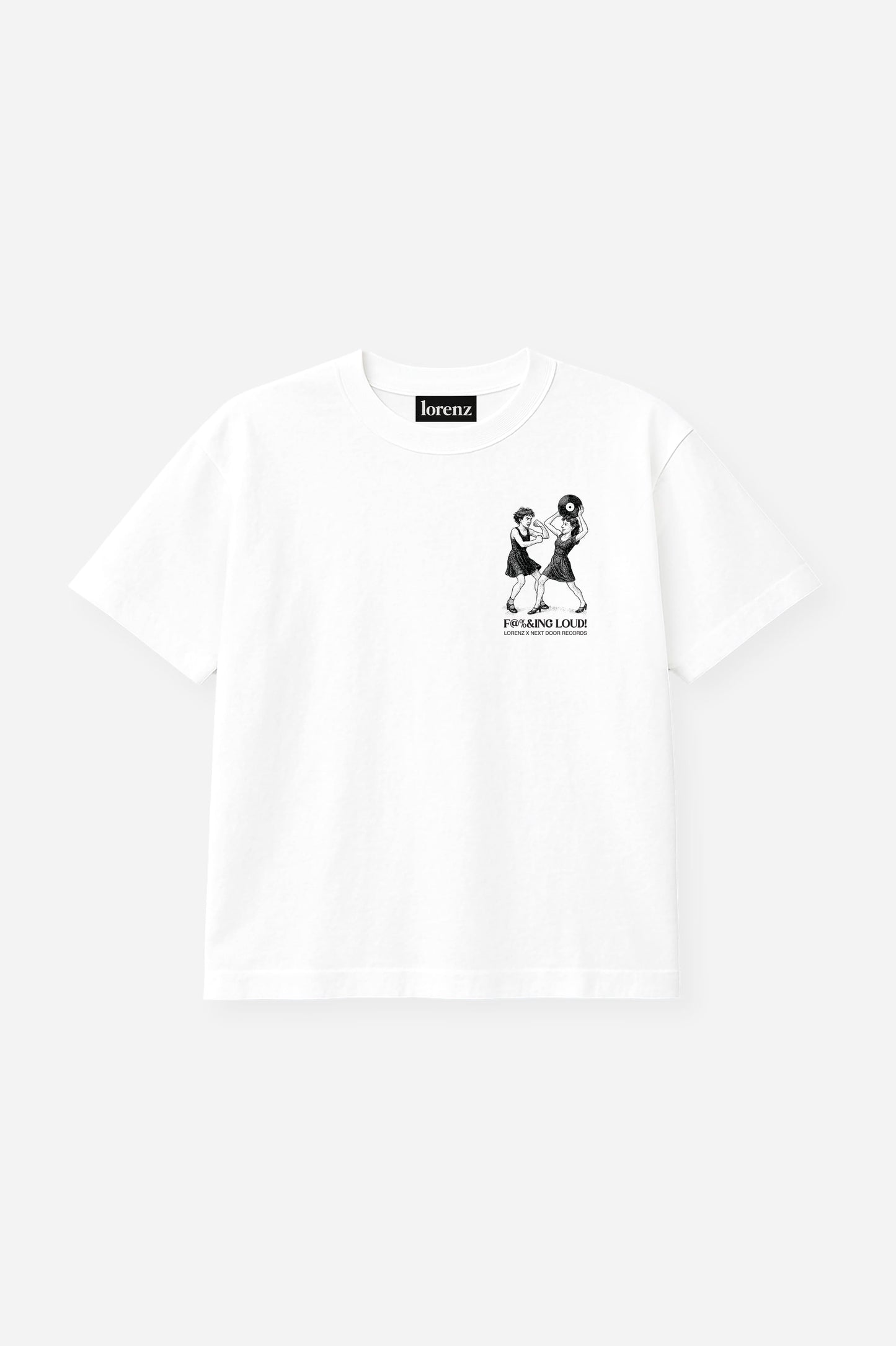 [LIMITED] F@%&ING LOUD Tee in White