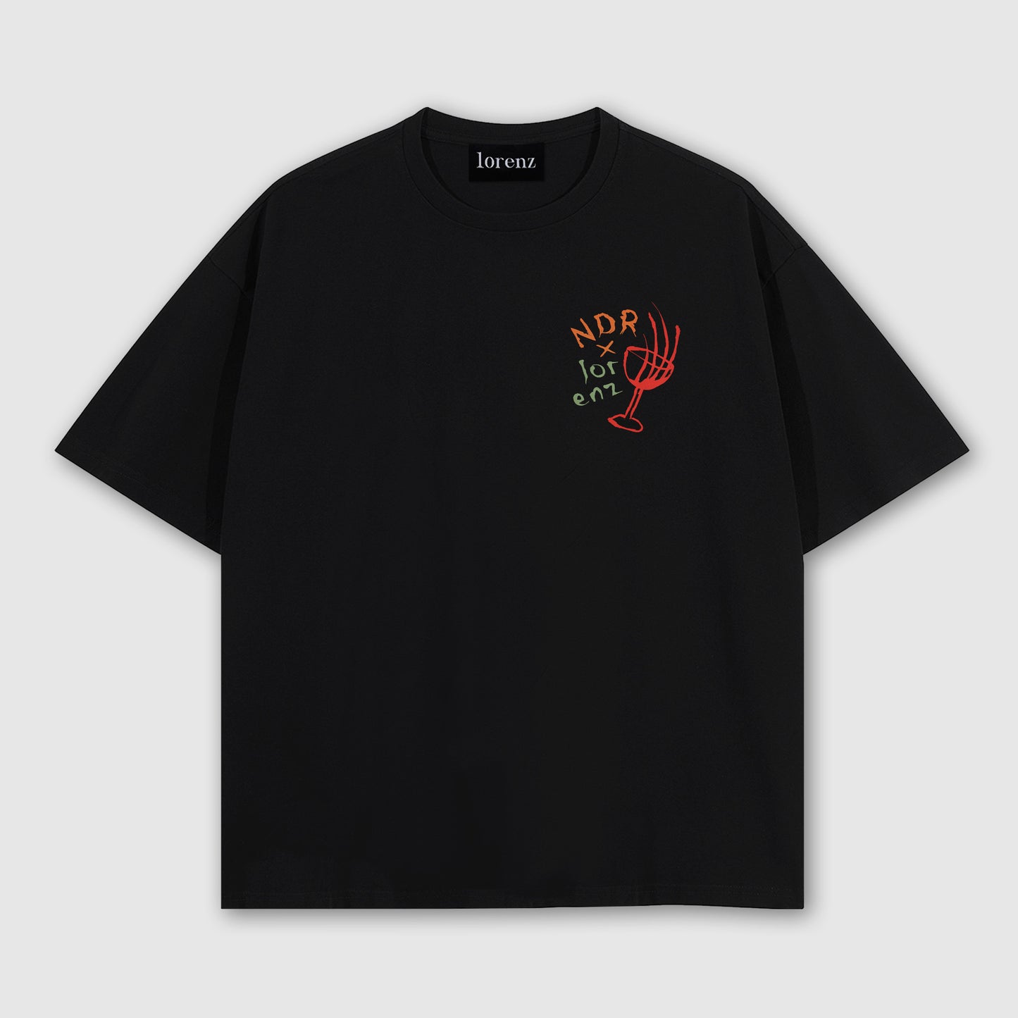 Lorenz x NDR Black Tee