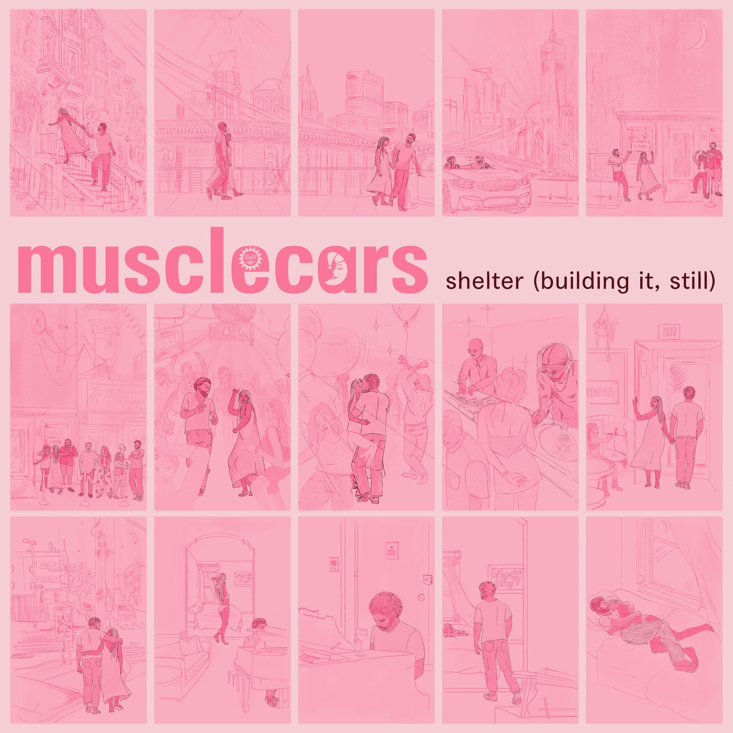 musclecars - Shelter (Building It, Still) (incl. Ron Trent Rmx) [CLR003]