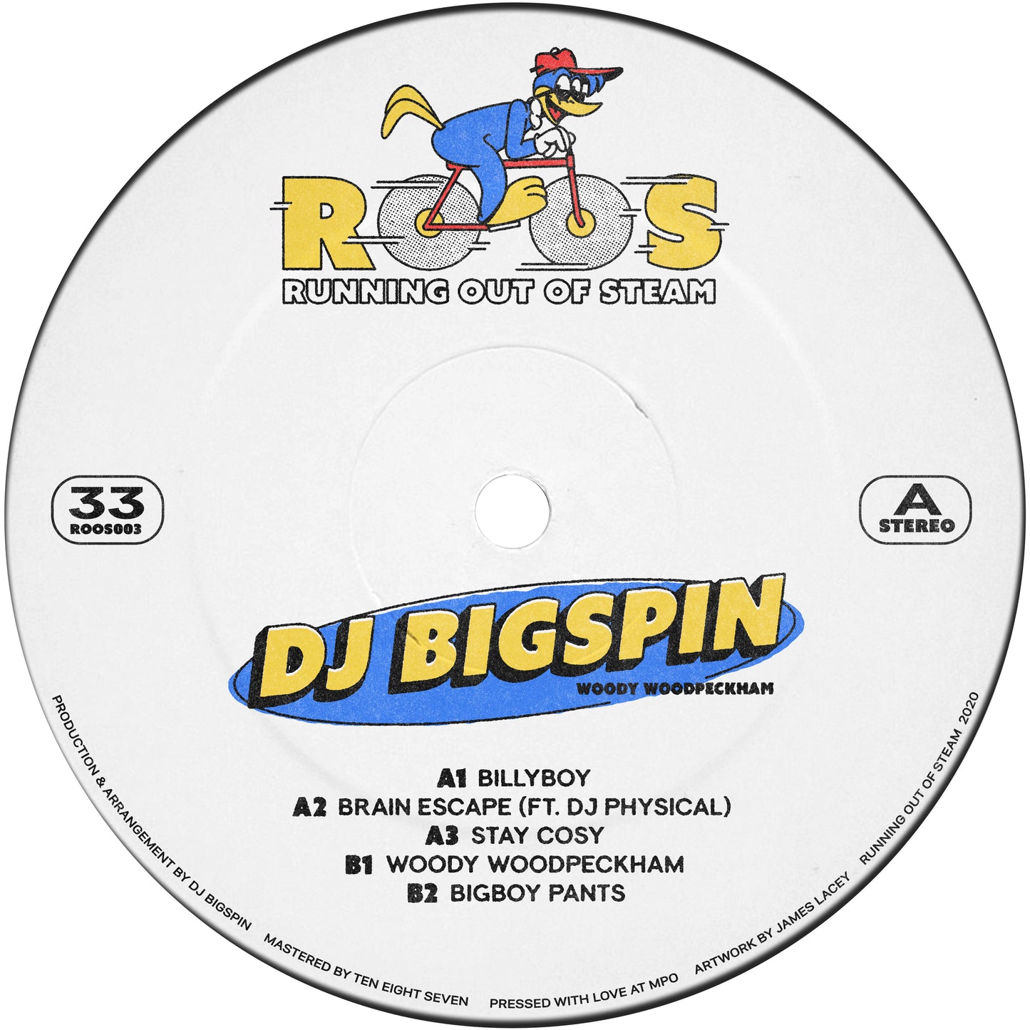 DJ Bigspin - Woody Woodpeckham EP [ROOS003]