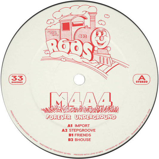 M4A4 - Forever Underground EP REPRESS [ROOS002]